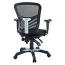 Manhattan Comfort Governor Collection Modern Comfortable High Back Chair - Black - Brand New