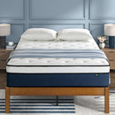 ZINUS 14 INCH COOLING COMFORT SUPPORT HYBRID MATTRESS NEW VERSION - QUEEN WHITE - Brand New