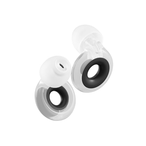 LOOP ENGAGE 2 PLUS EAR PLUGS EVERYDAY NOISE RELIEF WITH CLEAR SPEECH - CLEAR - Like New