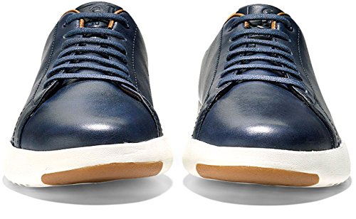 C22586 Cole Haan Men's Grandpro Tennis Sneaker, Blazer Blue Hand Stain, Size 11W - Like New
