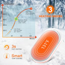 BESKAR RECHARGEABLE HAND WARMER 5200MAH ELECTRIC HAND HEATER ZLS-118S - CORAL - Like New