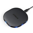 ANKER 10W WIRELESS CHARGER, QI-CERTIFIED, FAST-CHARGING - BLACK - Like New