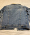 LEVI'S ORIGINAL SHERPA TRUCKER WOMEN'S DENMIN JACKET - SIZE: WOMEN L - BLUE - Like New