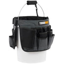 TOUGHBUILT BUCKET ORGANIZER TOOL BUCKET TOOL ORGANIZER 60 Pockets - Gray - Like New