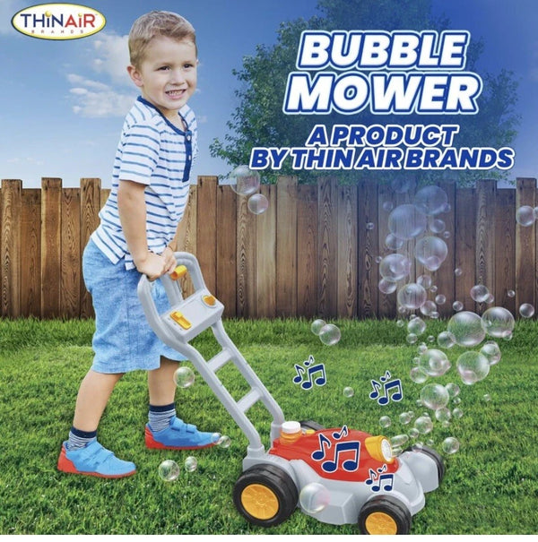 LAWN MOWER BUBBLE CAR LIGHTING MUSIC - Like New
