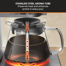 KRUPS ESSENTIAL BREWER 8 CUP DRIP COFFEE MACHINE, KMM911 AUS, STAINLESS STEEL - Like New