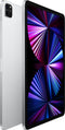 For Parts: APPLE IPAD PRO 11" 3RD GENERATION 1TB - WIFI MHR03LL/A - SILVER - CRACKED SCREEN
