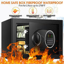 Home Safe Fireproof Waterproof Anti-Theft Digital Home Security Safe Box - Brand New