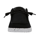121414749 HEY DUDE WOMEN'S WENDY CANVAS SIZE 8 BLACK - SIZE: WOMEN 8 - BLACK - Like New