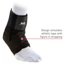 MCDAVID SPORT ANKLE BRACE- LARGE - BLACK - Like New