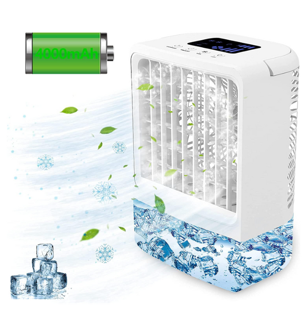 Spornit Portable Anti-Leak Mini Air Conditioners White H2106 Like New