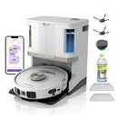 SHARK ROBOT VACUUM AND MOP, SELF-EMPTY, SELF-REFILL & SELF-CLEAN - WHITE - Brand New