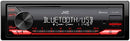 JVC KD-X270BT BLUETOOTH CAR STEREO – AM/FM RADIO, MP3 PLAYER - BLACK/RED - Like New