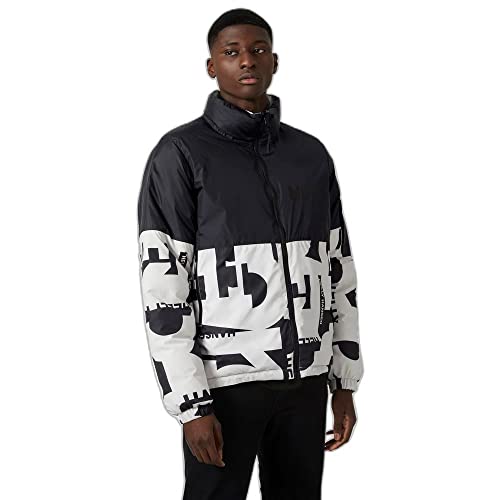 53596 HELLY-HANSEN MEN ACTIVE REVERSIBLE JACKET 824 NIMBUS CLOUD AOP MEDIUM - Brand New