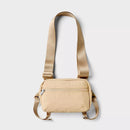 ALL IN MOTION YOGA MAT CARRIER BUCKLE CLOSURE, RECYCLED NYLON - CREAM - Like New