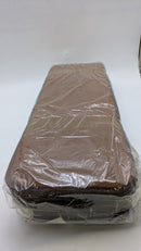 Seloom Washable Non-Slip Stair Treads Carpet (25.5" x 9.25",13 Piece,Pure Brown) - Brand New