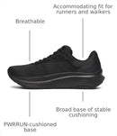S21044 SAUCONY ECHELON 10 MEN 7 TRIPLE BLACK - Like New