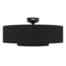 Hunter Fan 30 inch Matte Black - Indoor Fandelier with Light, Remote - Like New