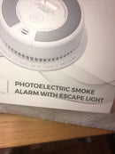 PHOTOELECTRIC 2-NIB X-SENSE SD07 PHOTOELECTRIC SMOKE ALARM ESCAPE LIGHT SHELF 7 - Like New