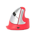 R-GO HE SPORT VERTICAL ERGONOMIC MOUSE WIRELESS BLUETOOTH RED - Like New