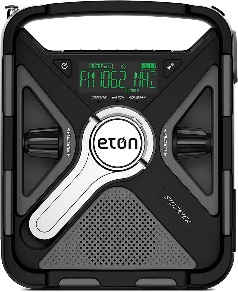 Eton Sidekick, Ultimate Camping AM/FM/NOAA Radio with S.A.M.E - Scratch & Dent