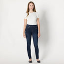 AMAZON ESSENTIALS WOMEN'S STRETCH DENIM MID-RISE PULL-ON JEGGING, SIZE 12 SHORT - Brand New
