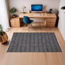 Lush Ambience Washable Rag Area Rugs 4x6 ft - Handwoven, Environment Friendly - Like New