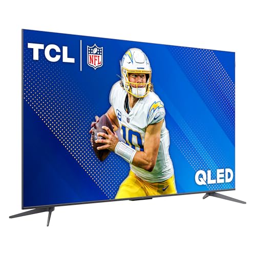 TCL 55" Q68 QLED PRO 4K UHD SMART TV GOOGLE TV DOLBY 120HZ - BLACK - Like New