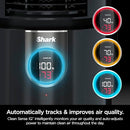 SHARK 3-IN-1 MAX AIR PURIFIER HEATER FAN WITH NANOSEAL HEPA HC501 - CHARCOAL Like New