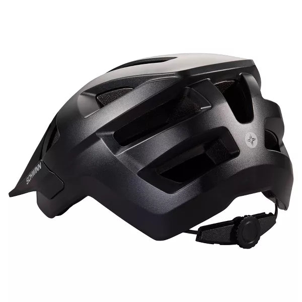 SCHWINN EXCURSION MOUNTAIN BIKE HELMET - SIZE: 22.8-24INCH - BLACK - Brand New