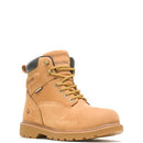 WOLVERINE MEN'S FLOORHAND WATERPROOF STEELTOE 6" WORK BOOT SIZE 10.5 WHEAT - Like New