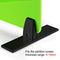 4 Pack Black Office Desk Partition Clamp, T Shaped Sneeze Guard Bracket Support - Like New