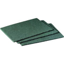 Scotch-Brite Scrubbing Pads 6" Width x 9" Length 20 Pack Synthetic - Green - Brand New