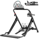 ARES WING SIM RACING WHEEL STAND FOLDABLE WITH CHAIR FIXING - Scratch & Dent