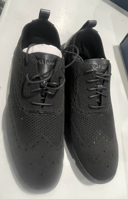 COLE HAAN HEREN 4. ZEROGRAND STITCHLITE OXFORDSNEAKER - SIZE: MEN 12 - BLACK/RED - Like New