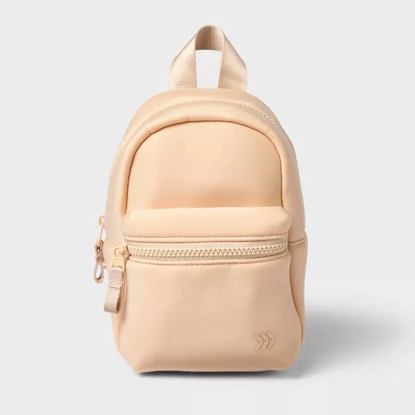 ALL IN MOTION 8.5" NEOPRENE MINI BACKPACK - CREAM - Scratch & Dent