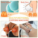 UNOSETION BBL Vacuum Therapy Machine L-Size Cups Vacuum Cupping 24 Orange Cups - Like New