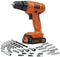 BLACK+DECKER 20V LD120VA Max Cordless Drill Driver - 30 Piece - Scratch & Dent