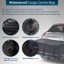 ZONETECH ZONE TECH BLACK CARGO CARRIER PREMIUM QUALITY CLASSIC CARRIER - BLACK - Like New