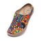 W0107068 UIN Women Slip On Mules Comfortable Wide Toe Casual Art Shoes - 9 - Brand New