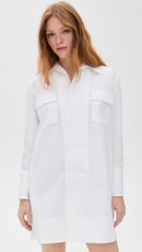 6DRES02575 ALC WOMENS JORI DRESS WHITE S - Brand New