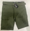 BLU ROCK MENS BELTED CARGO SHORTS - SIZE: 36 - OLIVE - Like New