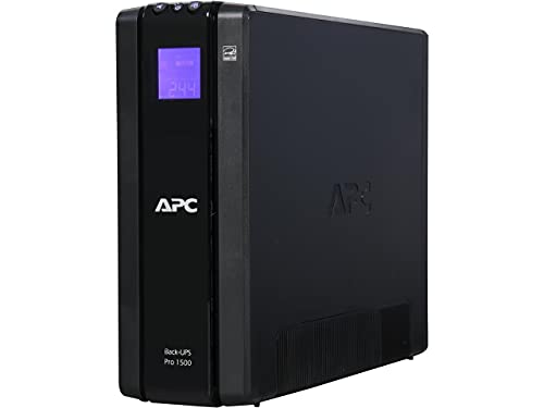 APC UPS 1500VA Battery Backup Surge Protector, AVR BR1500G - BLACK Like New