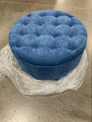 ROUND SOFA - BLUE - Like New