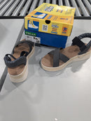 BOBS FROM SKECHERS HANDS FREE SLIP-INS BOBS SUN RAY Size 7.5 M- BLACK - Like New