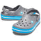 CROCS UNISEX ADULT CROCBAND CLOG - SIZE: MEN 9 WOMEN 11 - CHARCOAL/OCEAN - Brand New