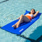 COSONE SELF-INFLATING POOL FLOATS WITH HEADREST MATTRESS LOUGE - BLUE - M - Like New