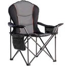 Large Camping Chair with Side Table Heavy Duty 500LBS - Folding Outdoor Chair - Like New