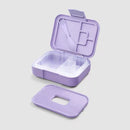CAT & JACK™ DELUXE BENTO BOX 4PC - LIGHT PURPLE - Like New