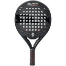 BLACK CARBON REVOLUTION 24K 2022 PADEL RACKET UNISEX LARGE TRIANGULAR HOLE - Like New